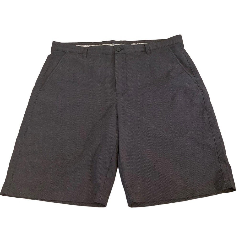 Sunice Men's Polyester Spandex Lightweight Cool Golf Dress Shorts Black Size 36 